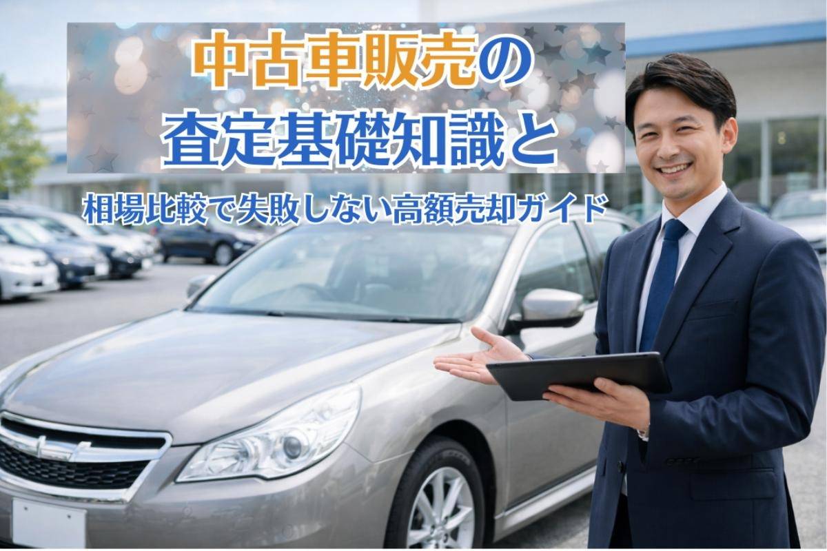 中古車販売の査定基礎知識と相場比較で失敗しない高額売却ガイド